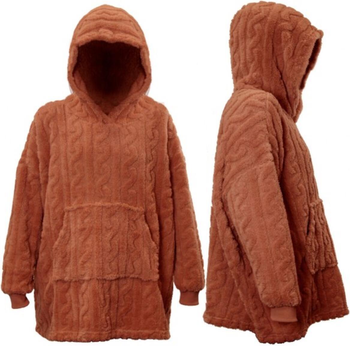 Unique Living hoodie Pleun rood onesize