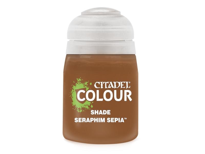 Games Workshop Farbe Citadel Shade Seraphim Sepia 18 ml Warhammer Citadel Farbe