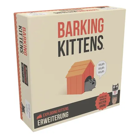 Asmodee Exploding Kittens - Barking Kittens [Erweiterung]