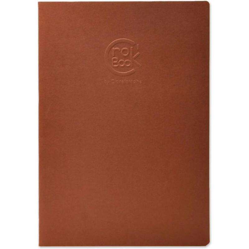 Crok'Book carnet piqué 24F A4 90g F - Aléatoire
