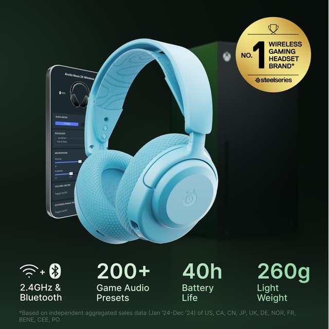 SteelSeries Arctis Nova 3 Xbox trådløst gaming-headset