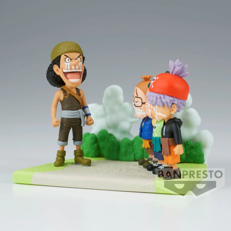 Banpresto - World Collectable Figure Log Stories - Usopp Pirates | One Piece Figurine de collection