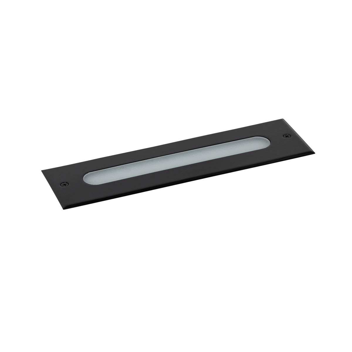 Moderne grondspot zwart 30 cm incl. LED IP65 - Eline