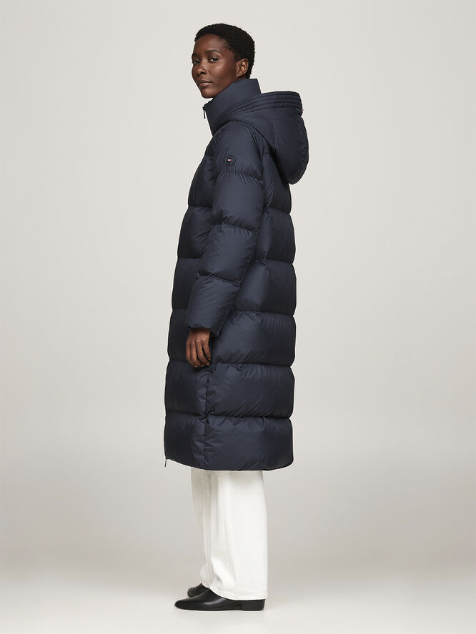 Tommy Hilfiger HW DOWN CASUAL MAXI Desert sky
