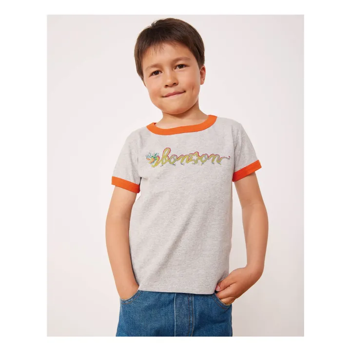 Bonton T-Shirt Tubog | Gris chiné