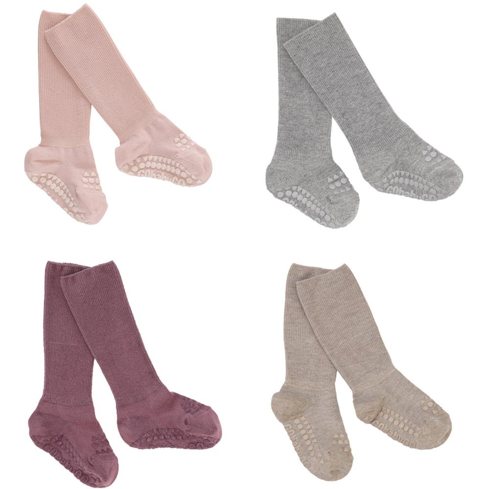 Køb Gobabygo Grey/Sand/Purple/Pink Combo Box Bambus