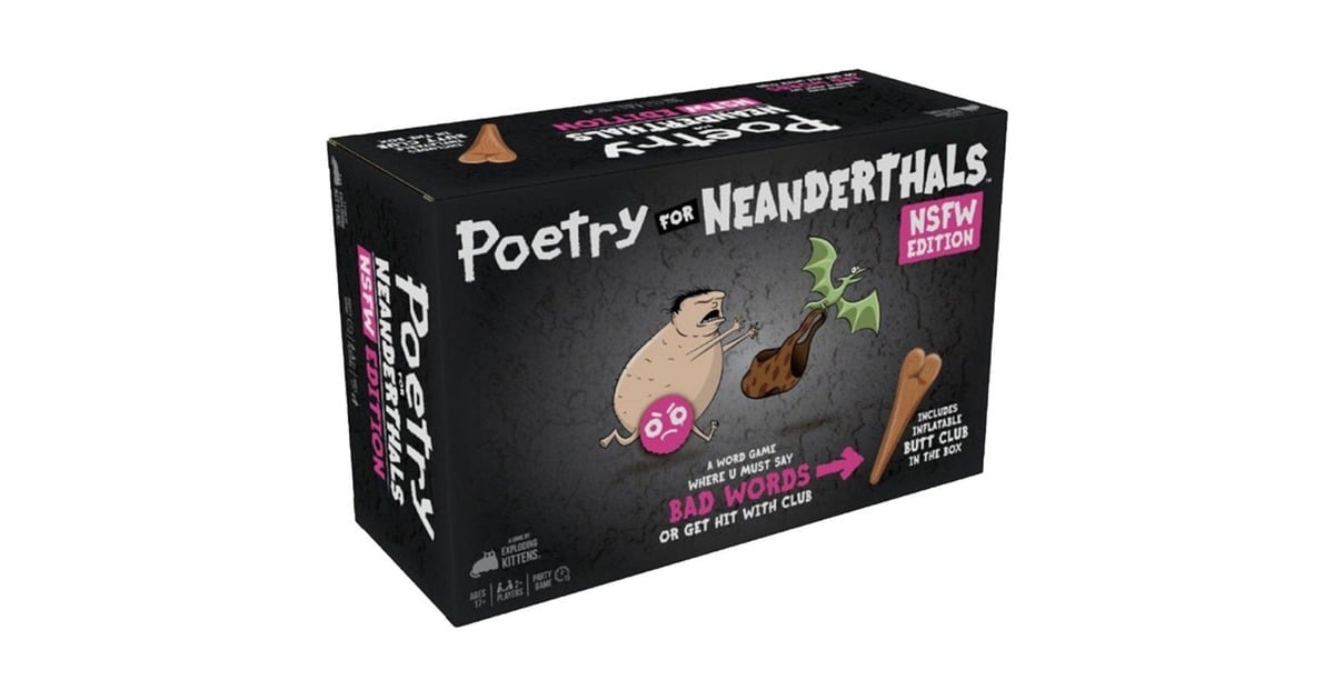 AsmodeePoetry for Neanderthals: NSFW Edition Partyspel  (Engels, vanaf 2 spelers, 15 minuten, vanaf 17 jaar)