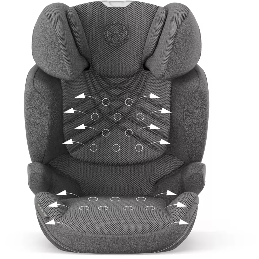cybex PLATINUM Kindersitz Solution T I-Fix Plus Mirage Grey