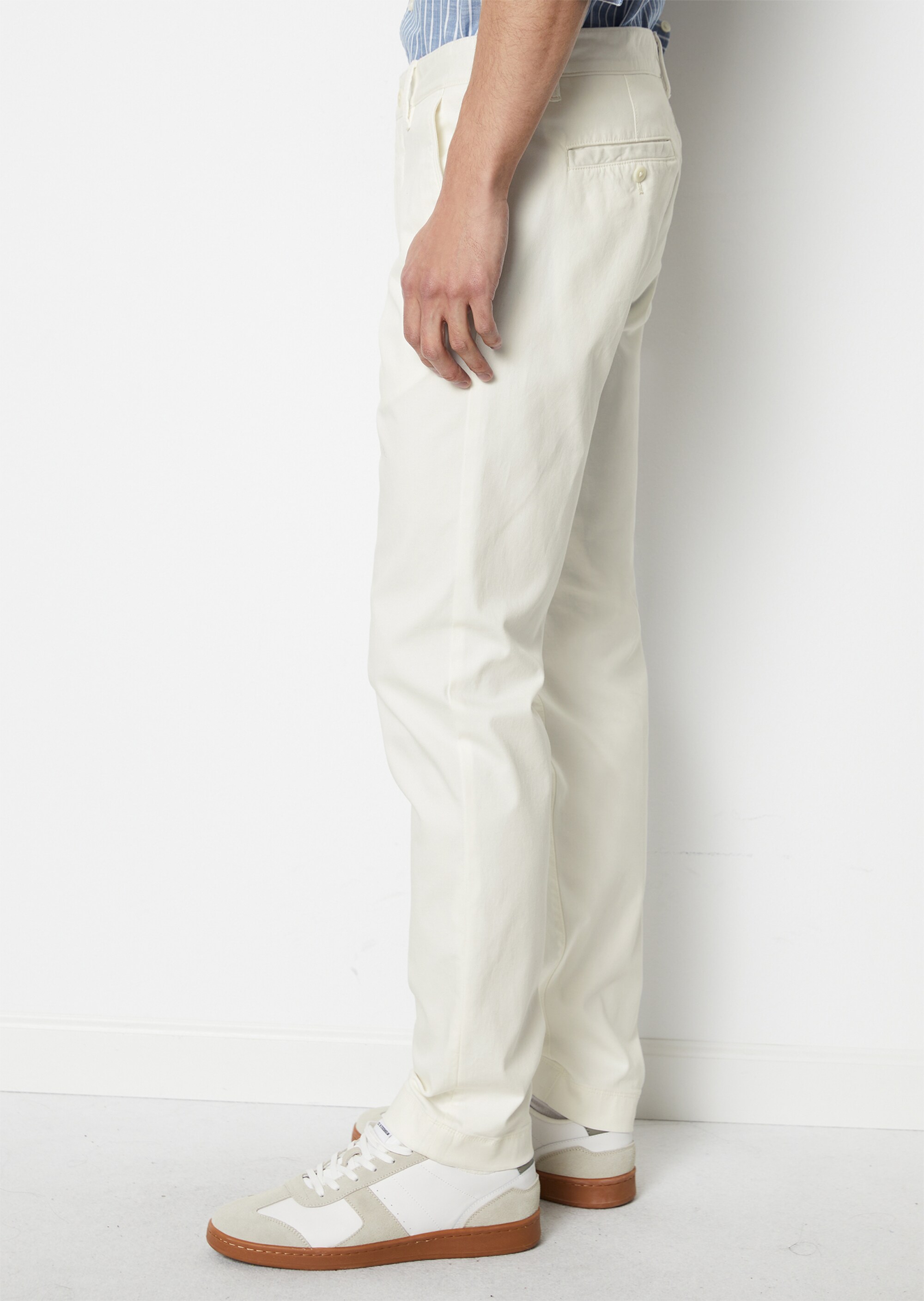 Chino Modell STIG shaped aus elastischem Bio-Baumwolle-Mix
