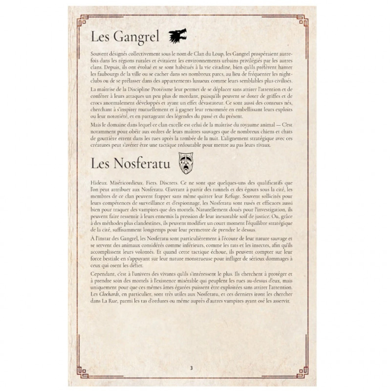 Vampire : The Masquerade - Rivals - Le Loup et le Rat