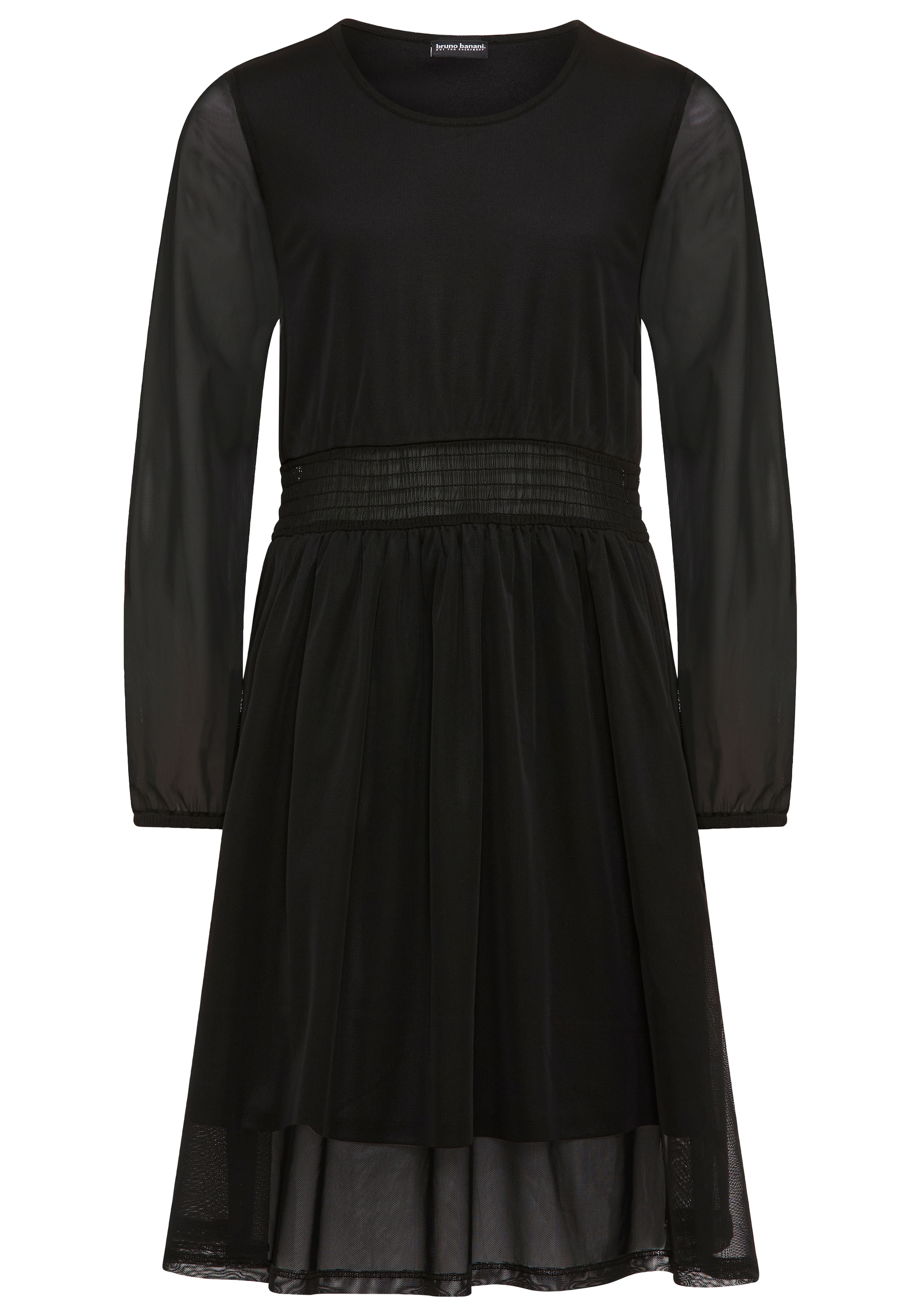 Bruno Banani Jerseykleid »Chiffonkleid« NEUHEIT: BRUNO BANANI für TEENS! Shirtkleid mit Chiffon