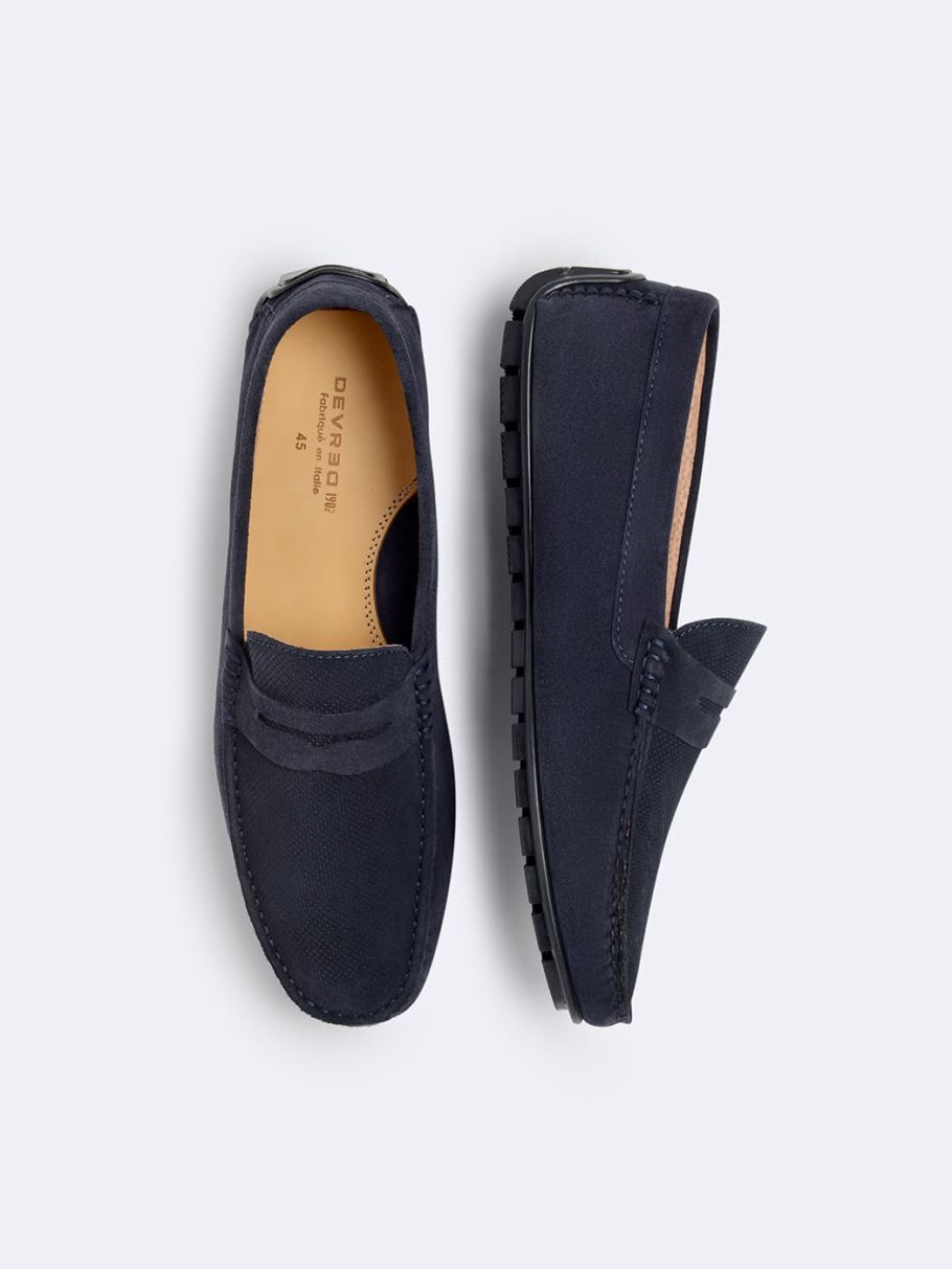 Mocassins en cuir