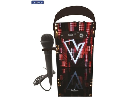 LEXIBOOK - Lecteur MP3 The voice - enceinte tendance bluetooth - portable avec micr...