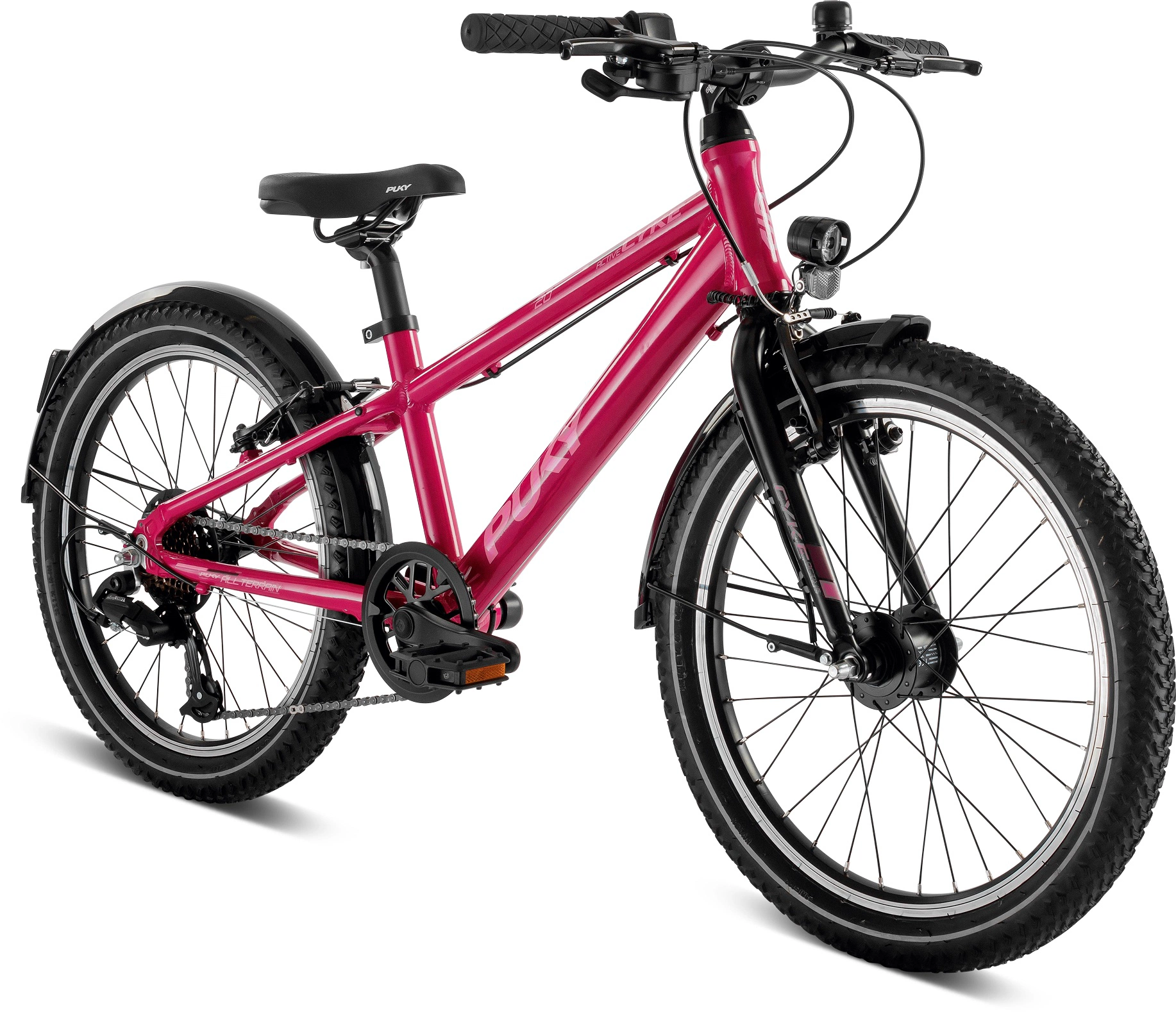 Puky Cyke 20-7 Active alu. børnecykel berry/black