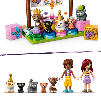 LEGO Friends 42666 Kattens bursdagsfest og leketre