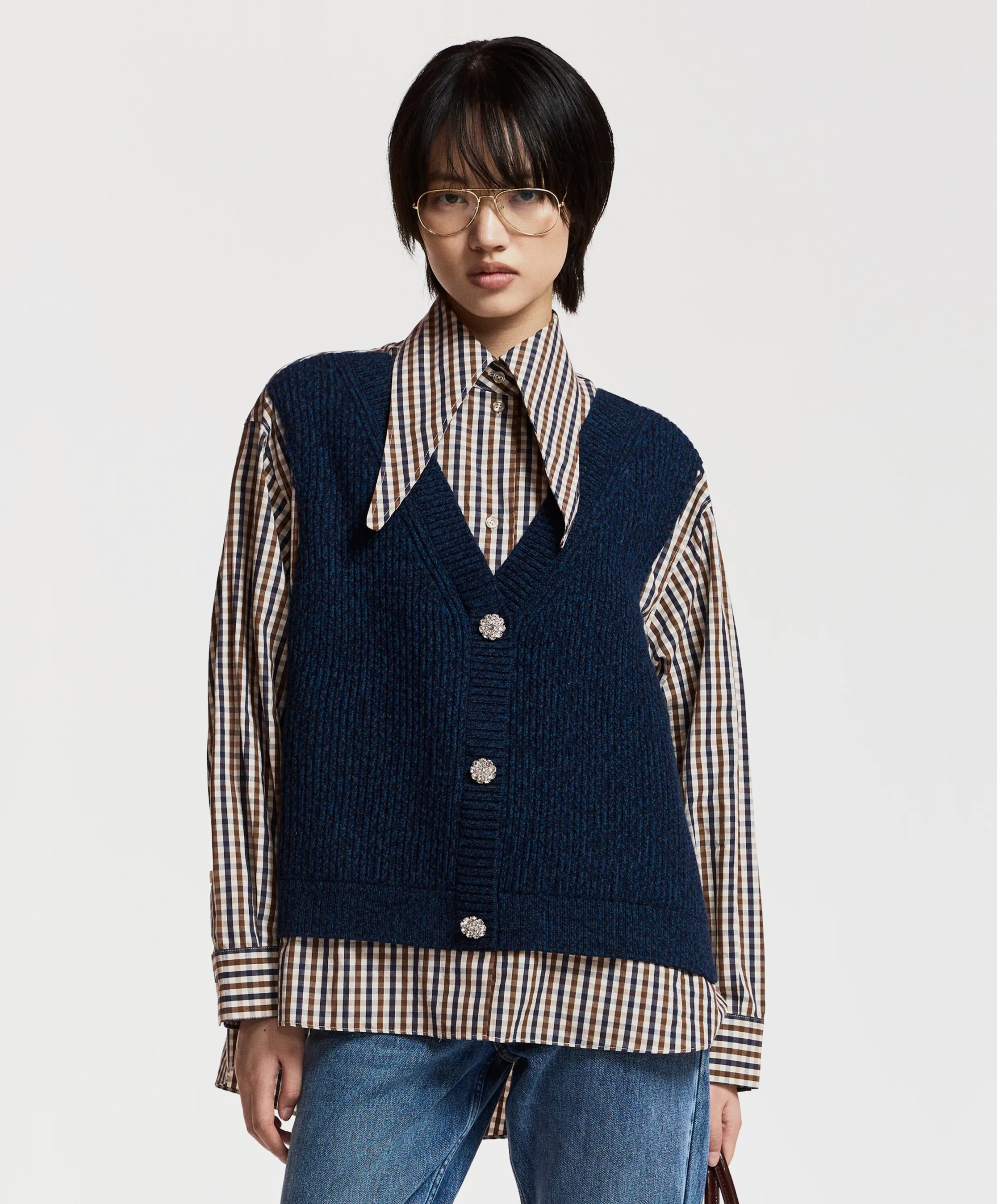 Essentiel Antwerp Dames blouse blauw
