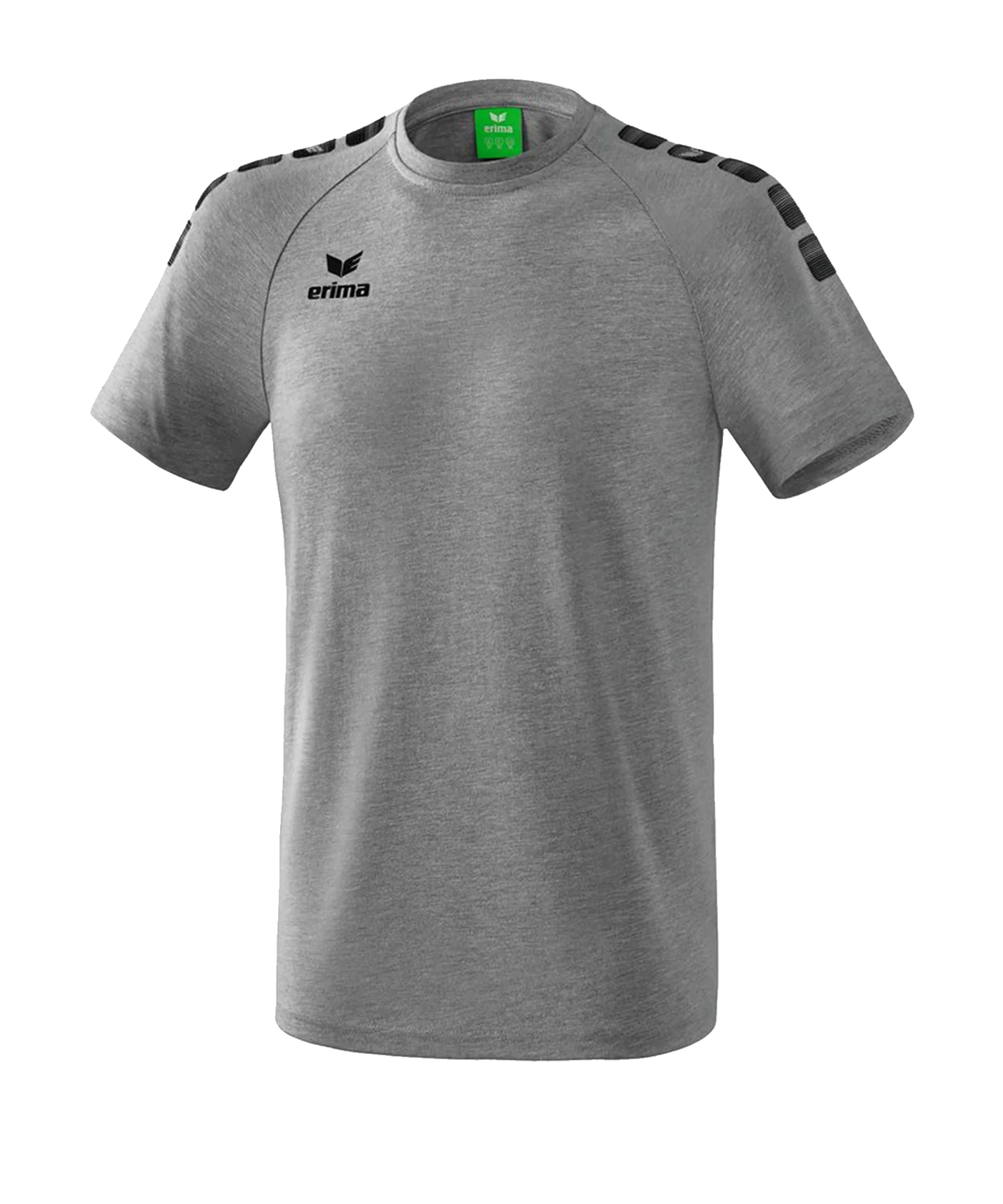 Erima Essential 5-C T-Shirt Kids Grau Schwarz