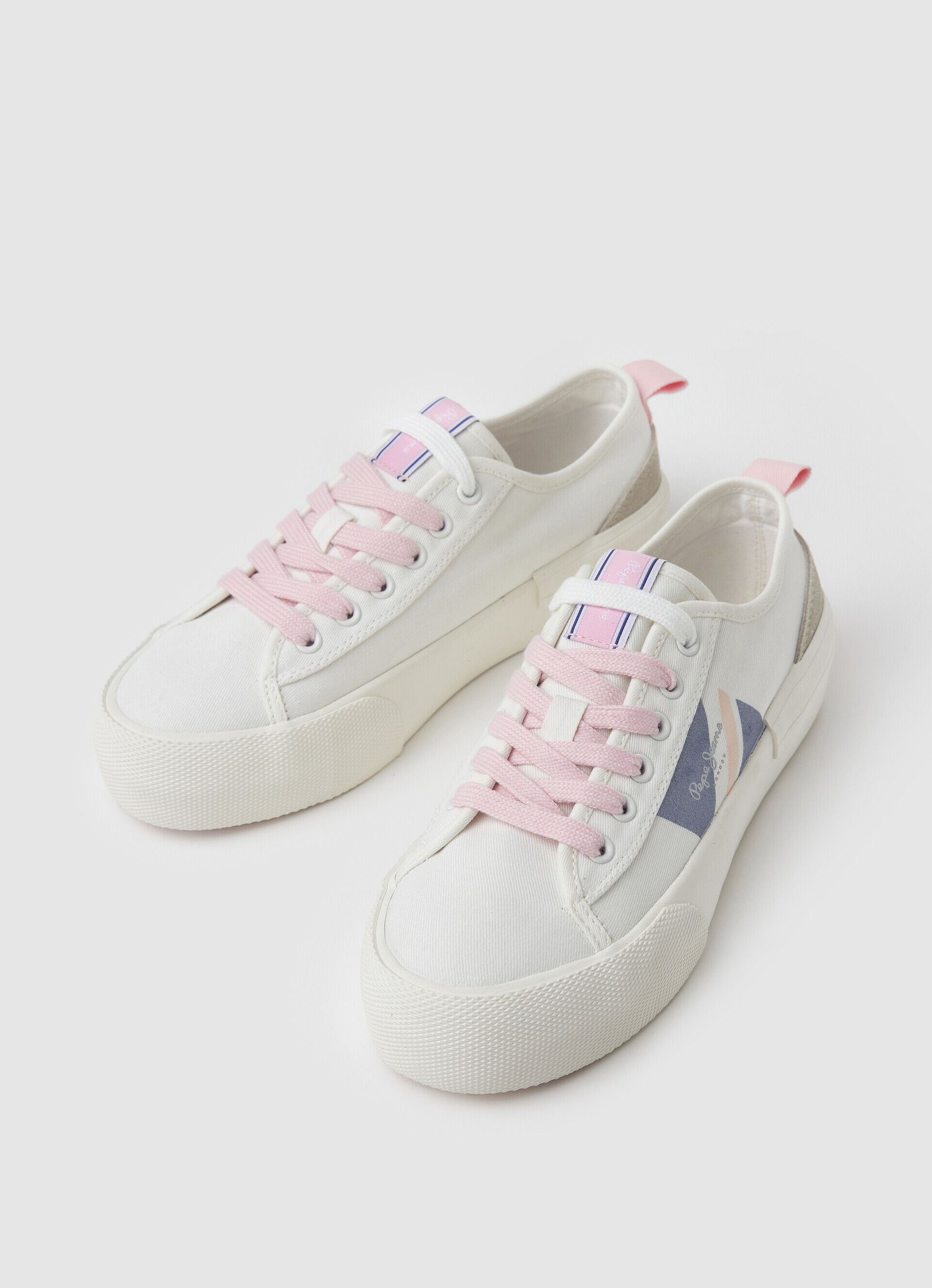 SAPATOS VULCANIZADOS ALLEN FLAG - brancos