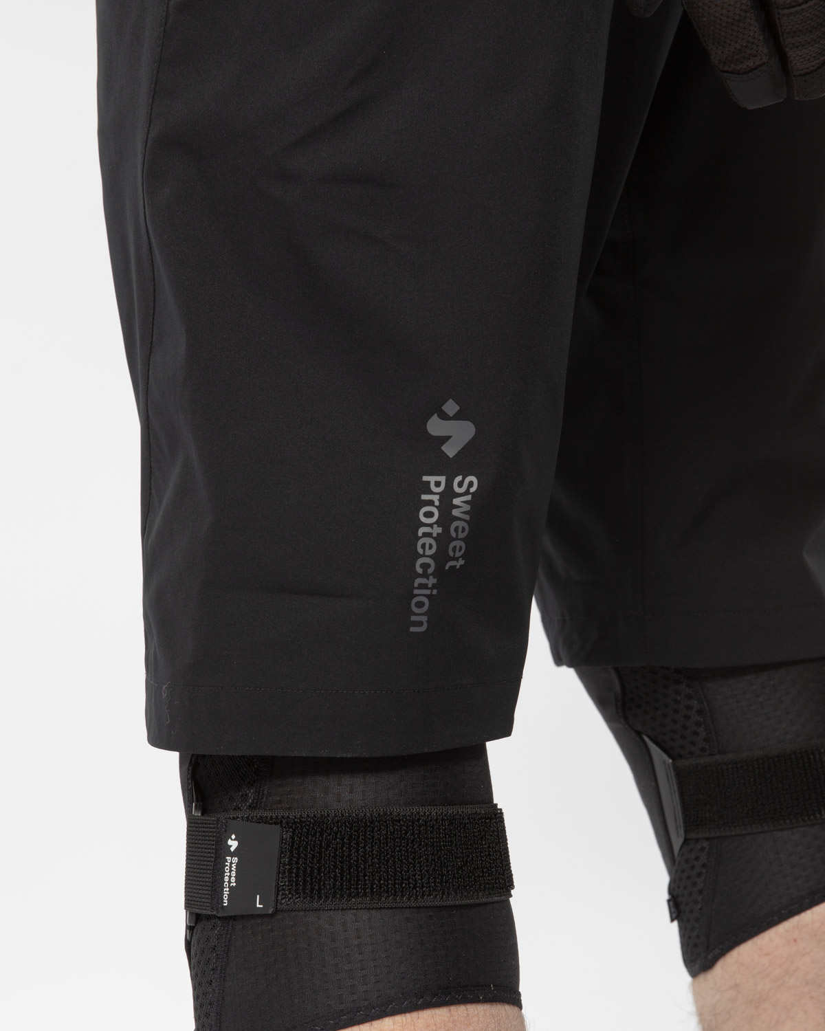 Hunter Slashed Shorts Herre Black