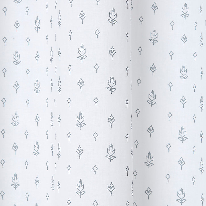 Voilage Galène GoodHome Country blanc l.140 x H.260 cm