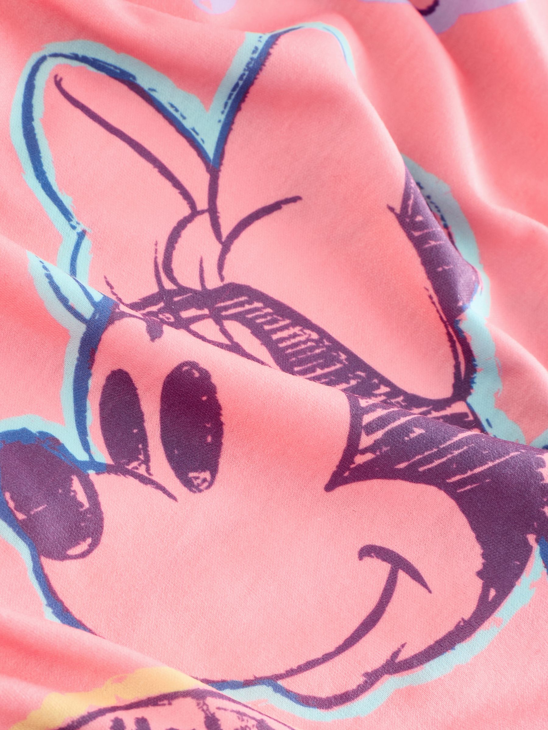 Roze - Verpakking van 2 Minnie Mouse nachthemden (2 - 15 jr)