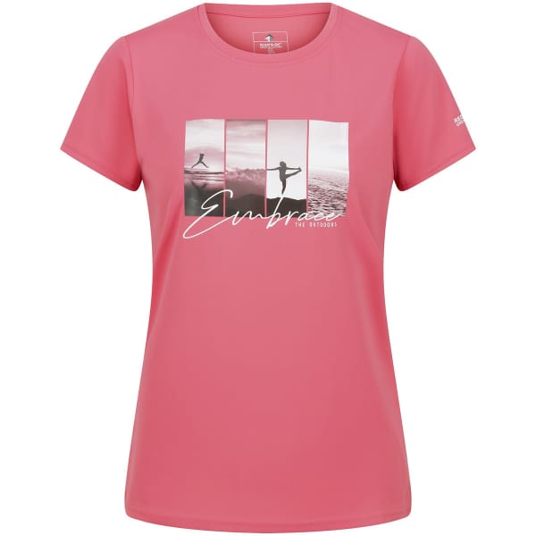 T-shirt randonnée REGATTA W FINGAL VII FRUIT DOVE