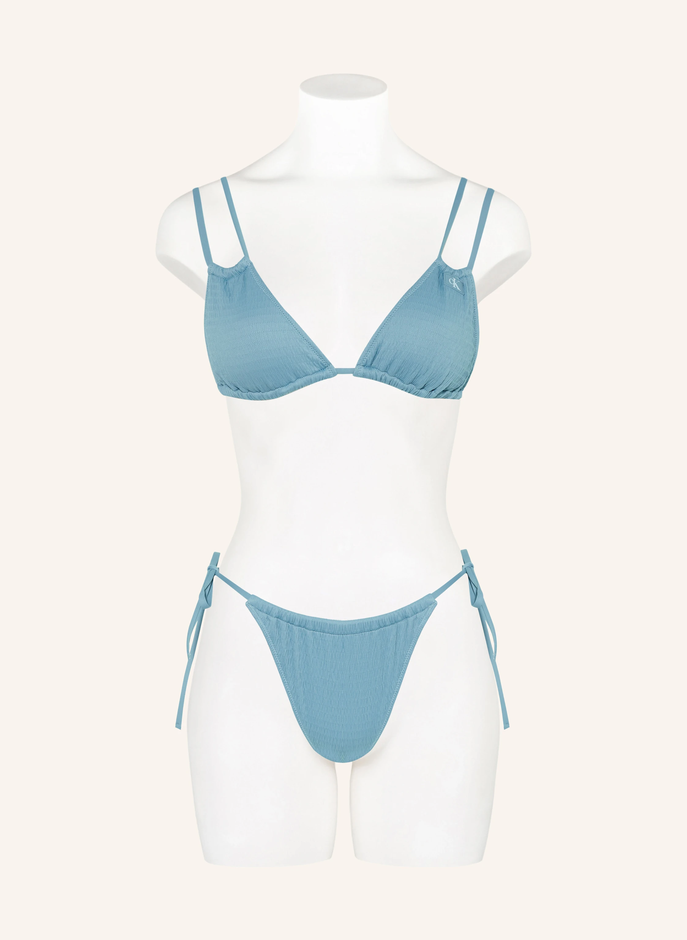 Calvin Klein Triangel-Bikini-Top CK MONOGRAM TEXTURE