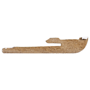 CANDO hoge plint kwartrond clip wit 1 x 5,6