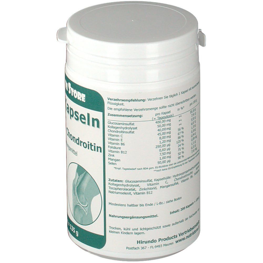 Gelenk-Kapseln mit Glucosamin und Chondroitin