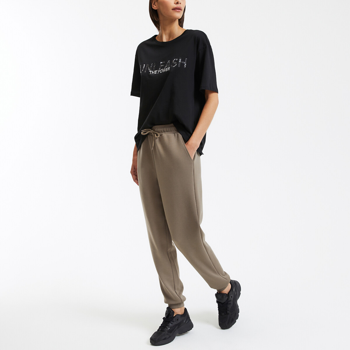 ONLY PLAY<br>Camiseta Space Life, modelagem solta e gola redonda