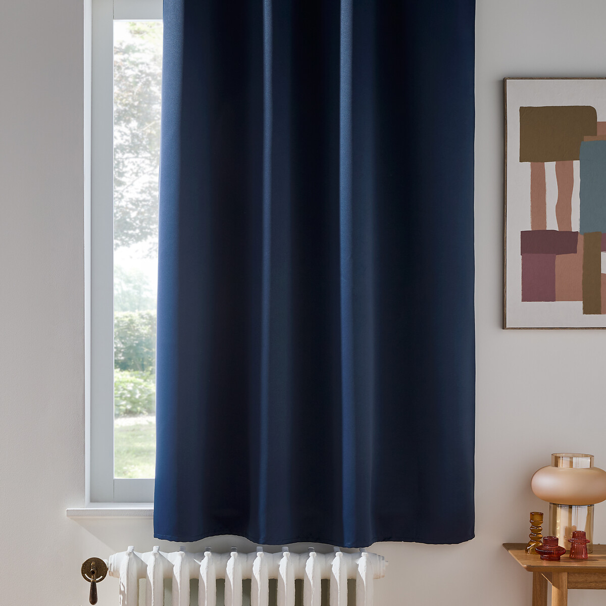 LA REDOUTE INTERIEURS<br>Cortina blackout com ilhós, radiador, Voda