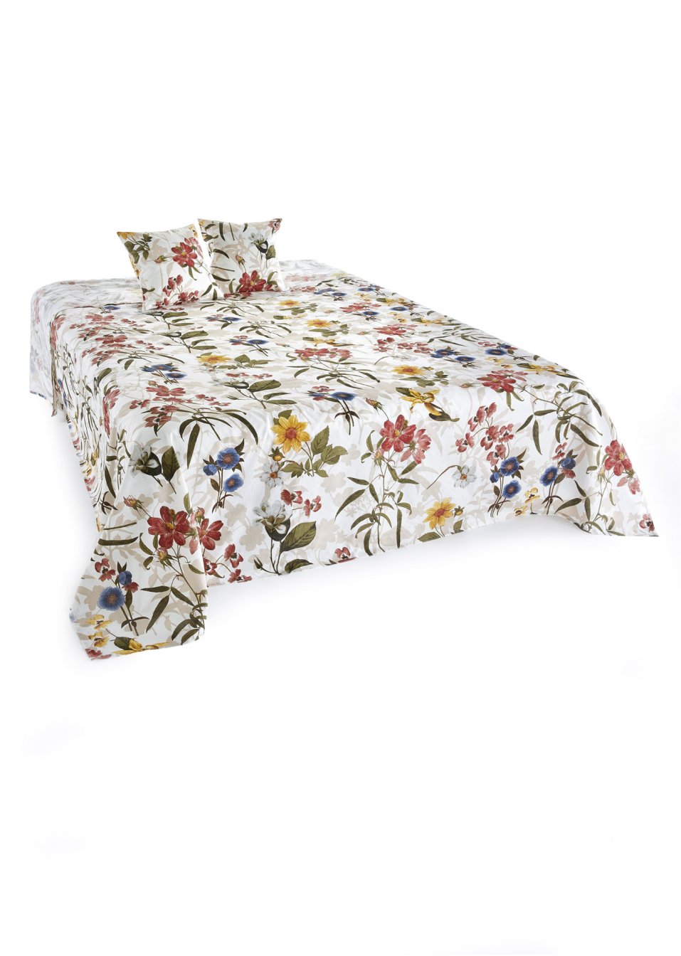 Dessus de lit à motif floral