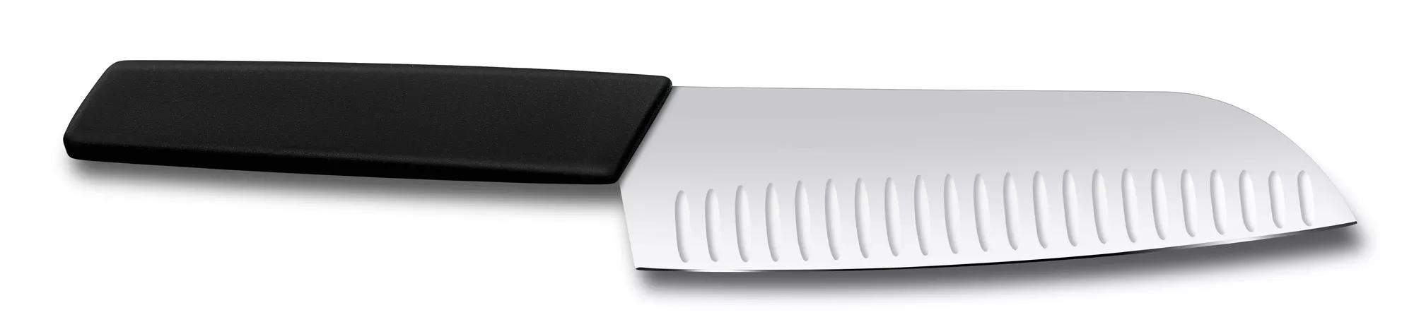 Swiss Modern Santokumesser-schwarz