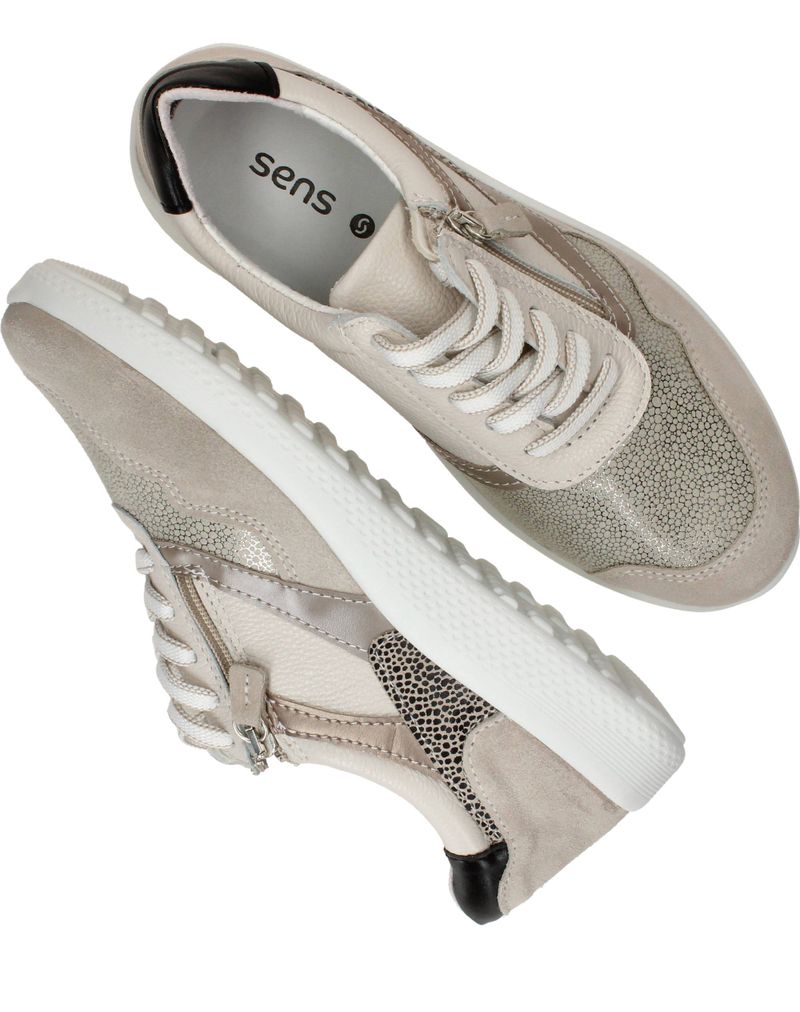 Sens Sneakers Beige Dames