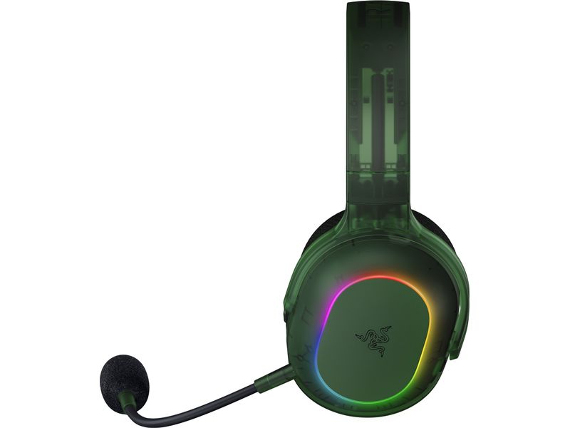 Razer Headset Barracuda X Chroma – Phantom Green Edition Gr Kabelloses RGB-Gaming-Headset mit SmartSwitch Dual Wireless