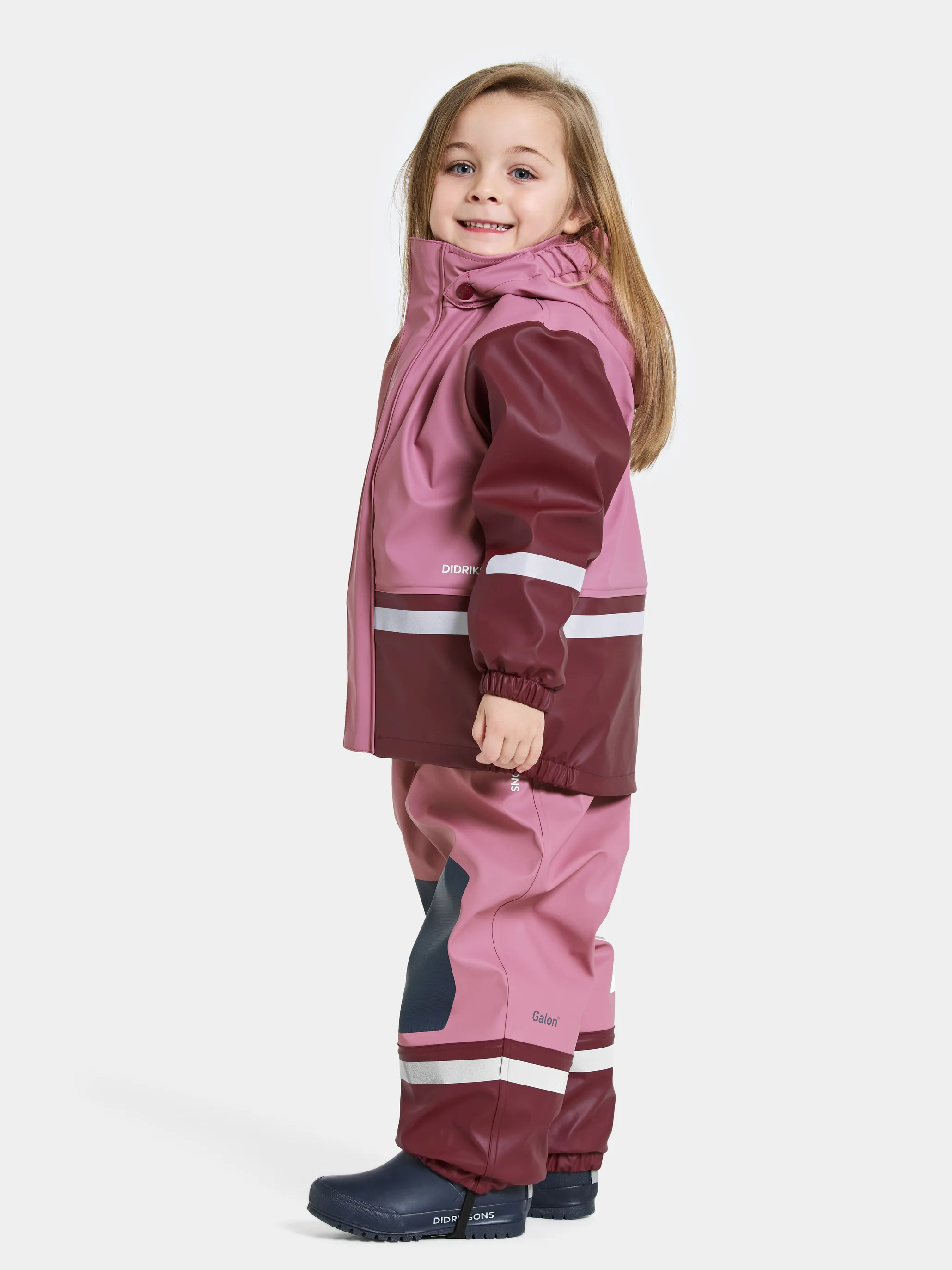 Didriksons Boardman Kids Set 12 Heather Pink