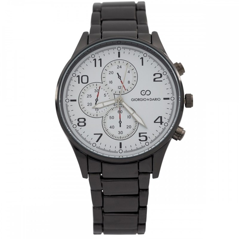 Montre Homme en Métal Noir GIORGIO