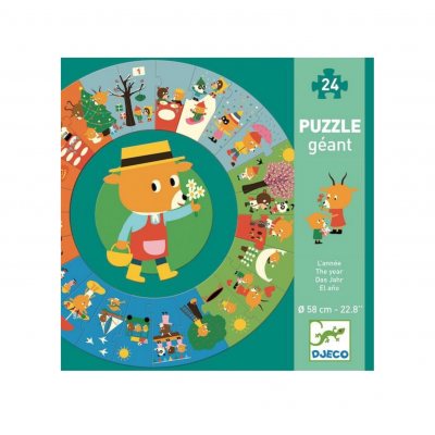 The Year Giant Circle Puzzle