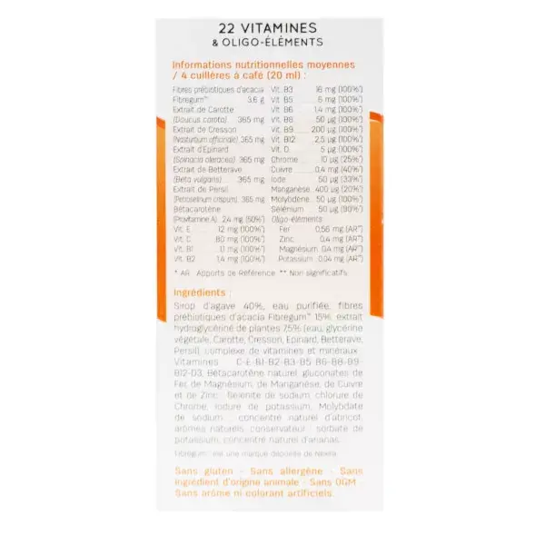 Pediakid 22 Vitaminas e Oligoelementos 125ml