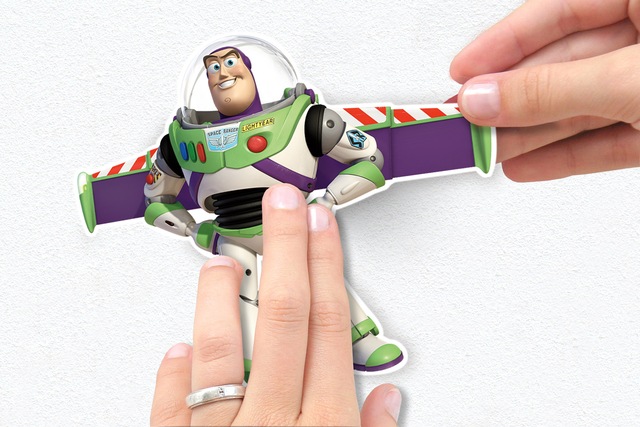 Komar Wandtattoo »Disney and Pixar Toy Story Buddies« 50 x 70 cm (Breite x Höhe) - Kinderzimmer, Wandsticker