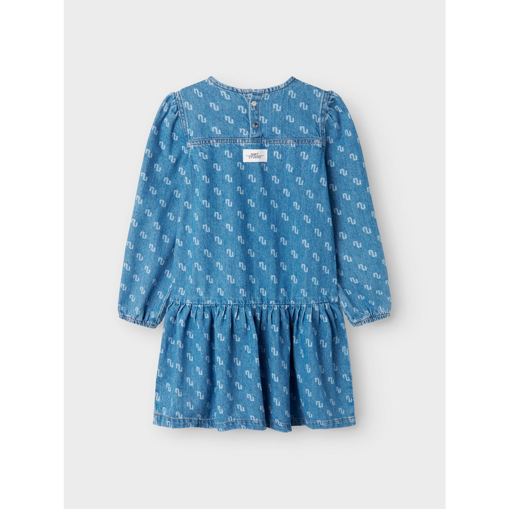Køb Name It Medium Blue Denim Runa Denim Kjole