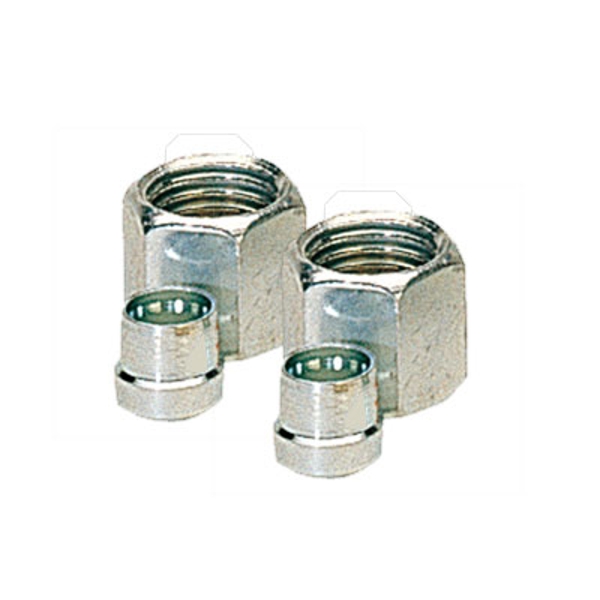 Ecrou avec Olive gaz 8mm - lot de 2