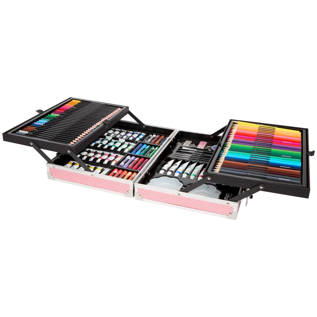 Valise de peinture et de dessin