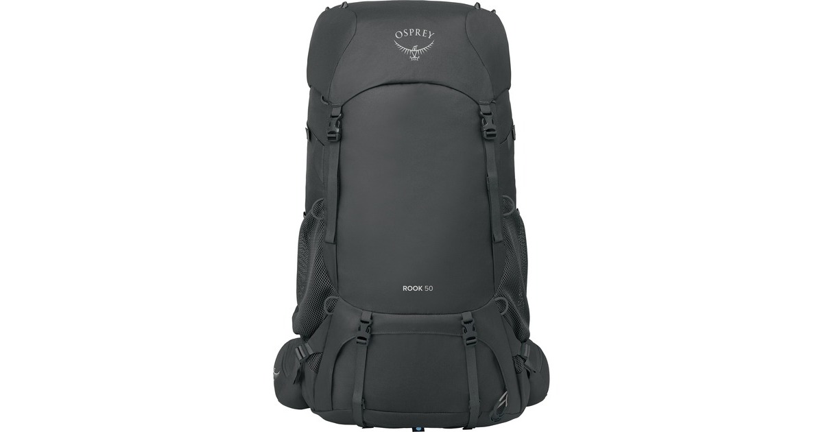 OspreyRook 50 rugzak  (Donkergrijs, 50 Liter, One Size, Dark Charcoal/Silver Lining)