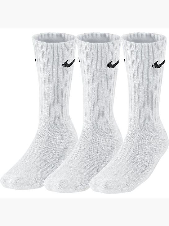 Nike 3 Pack Socken Weiss