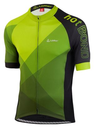 Maillot de cyclisme Loeffler manches courtes Maillot de vélo M FZ Hotbond-Vert