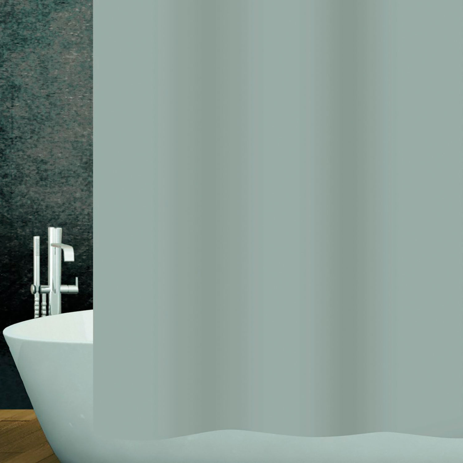 diaqua Duschvorhang Textil Basic unifarben