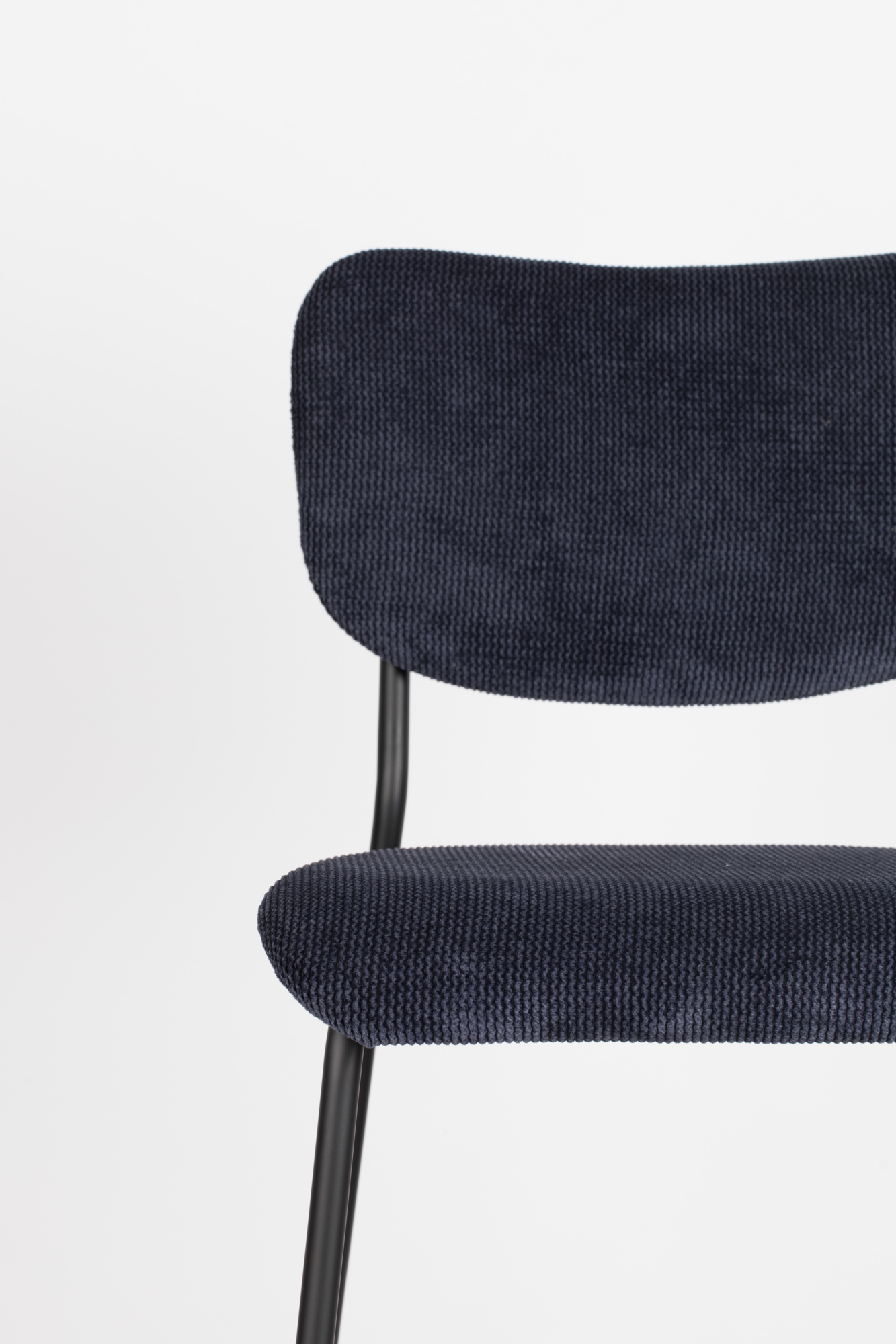 Zuiver Benson Barkruk 64,50 cm Donkerblauw