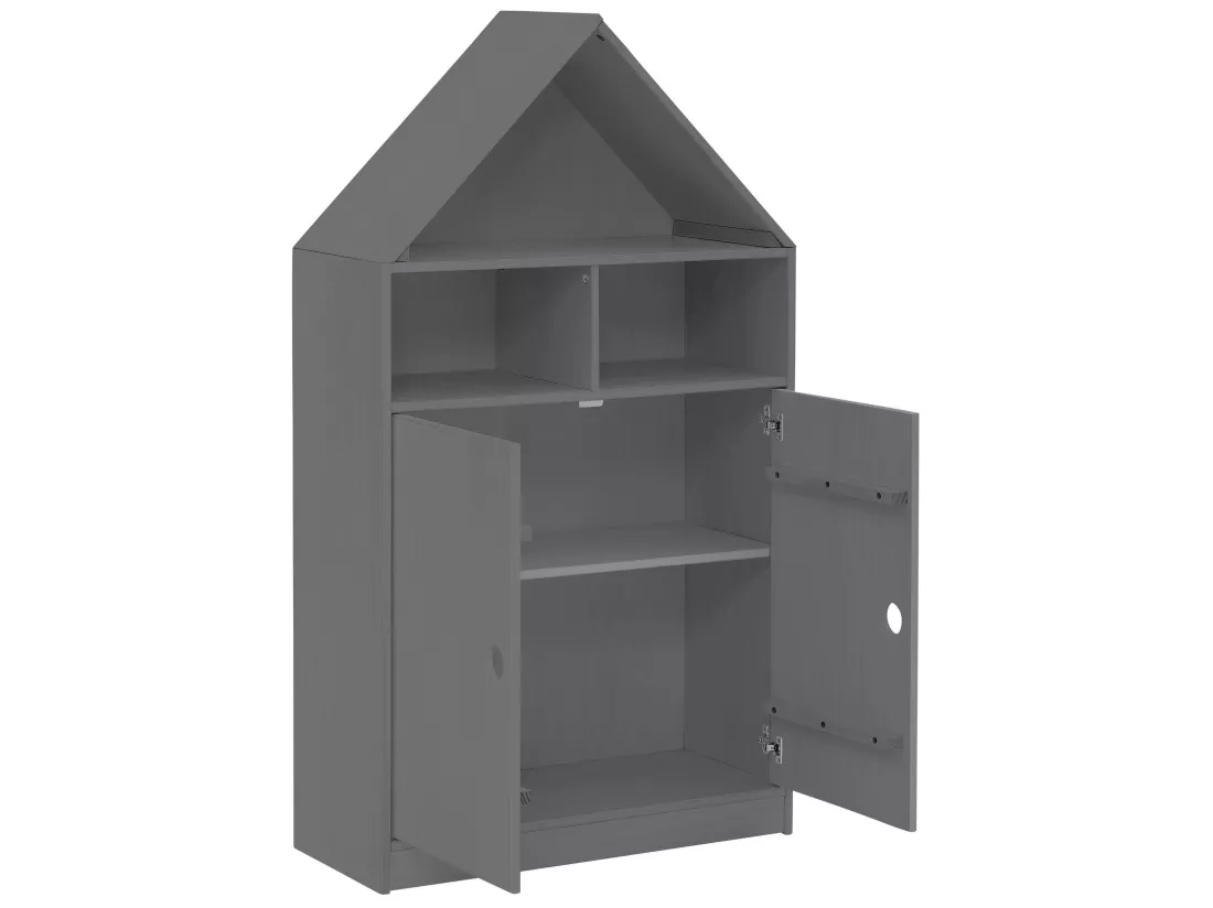 Alpi Cab 2 Portes avec toit Gris