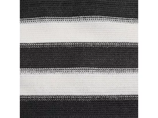 Filet brise-vue anthracite et blanc 1,8x10 m PEHD 75 g/m²